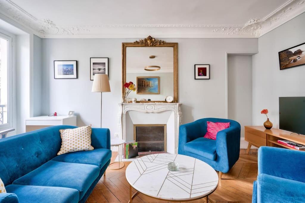 Superbe Appartement A 2 Min A Pied De La Station De Metro Paris Ngoại thất bức ảnh